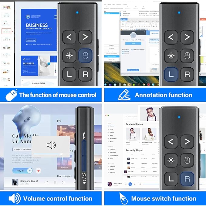 Presentation Clicker with Air Mouse - Image 8