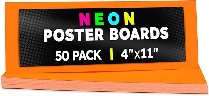 Hygloss Small Poster Board 4x11 - Image 7