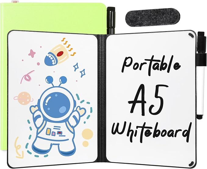 AGM Portable White Board Dry Erase, Double Sided Folding Whiteboards by AGM
