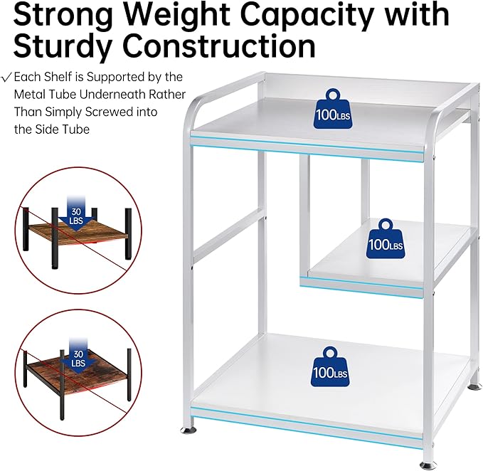 Fannova Large Printer Stand Table - Image 3