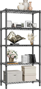 M MZG 1250 lbs 5 Tier Shelf Metal Storage Shelves Shelving Wire Rack Heavy Duty - Image 8