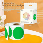3 Inch Round Color Coding Labels - Image 3