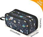 BOENLE Space Rocket Planet Pencil Case Box Boys Girls Large Pencil Pouch - Image 4