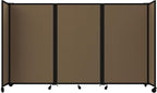 Versare Room Divider 360 Portable Wall Partition | Folding Panels | Large by VERSARE