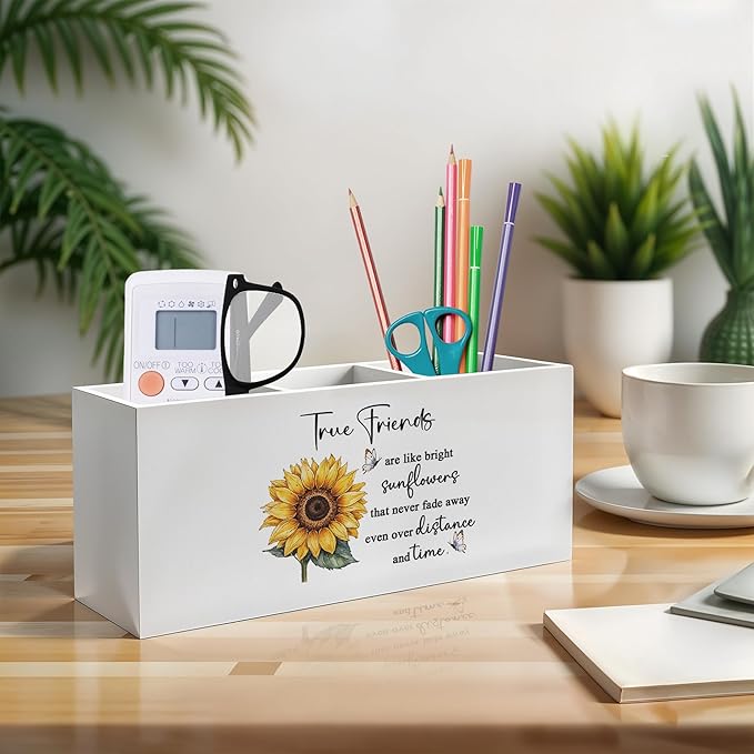 Exqcom Friend Gifts Pen Pencil Holder, Long Distance Friendship Gifts, True - Image 3