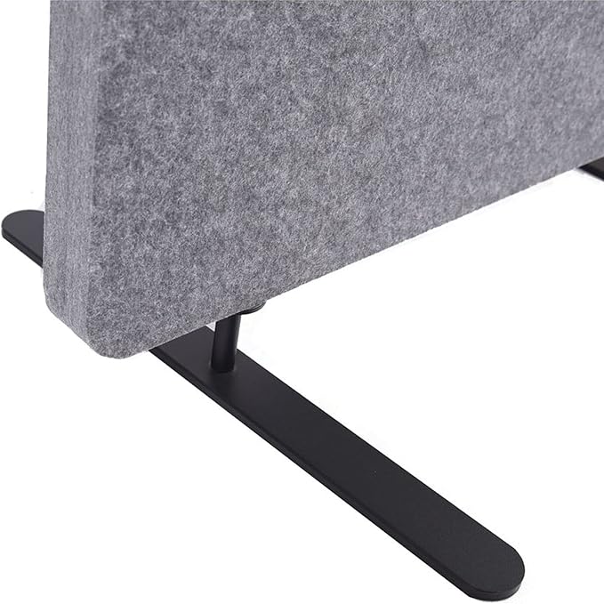 Stand Up Desk Store ReFocus Raw Freestanding Acoustic Desk Divider Privacy - Image 5