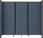 Versare Room Divider 360 Portable Wall Partition | Folding Panels | Large by VERSARE