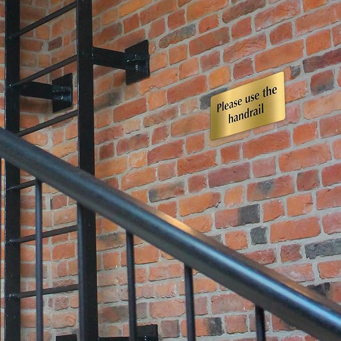 SmartSign Custom Brass Sign - Image 2