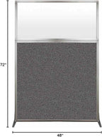 Versare Hush Screen Portable Room Divider | Workstation Wall Divider | - Image 8