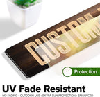 Custom Sign, Custom Street Sign, 11 Font Colors, 13 Font Styles, 4 Hole Options - Image 5