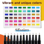 Vigorizon Fine Line Marker Pens - Image 5