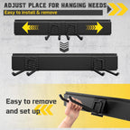 64" garage wall tool organizer, 900 lbs heavy showing dimensions