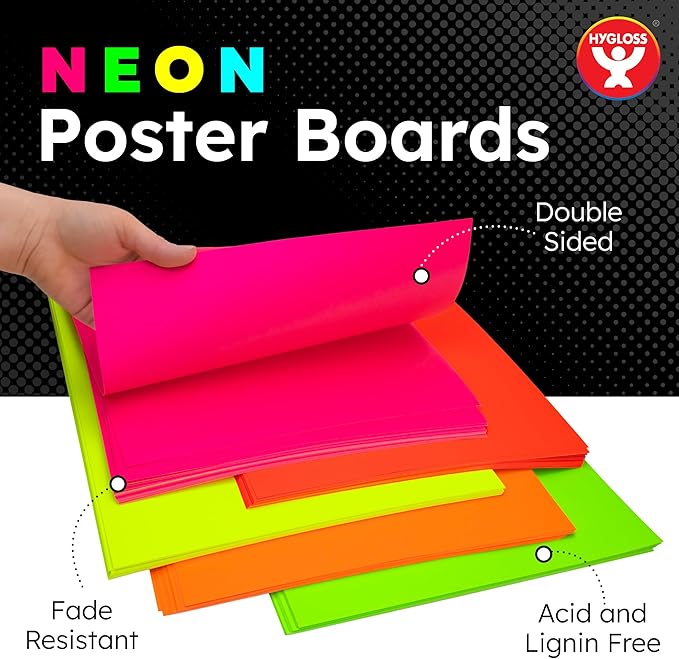 Hygloss Medium Poster Board 11x14 - Image 2