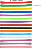 Rubber Bands Silicone 15 Pcs 5.5inch Elastic Bands - Image 2