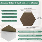 Hexagonal Acoustic Panels-12 Pack High-Density Sound Absorbing Panels - Image 4