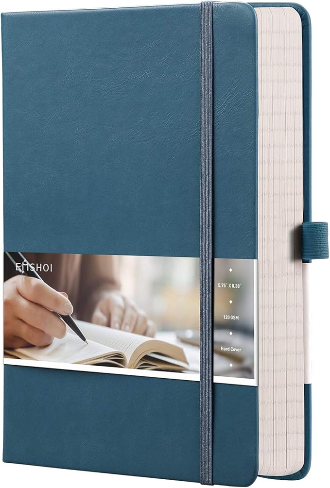 EMSHOI A5 Graph Paper Notebook Journal by EMSHOI