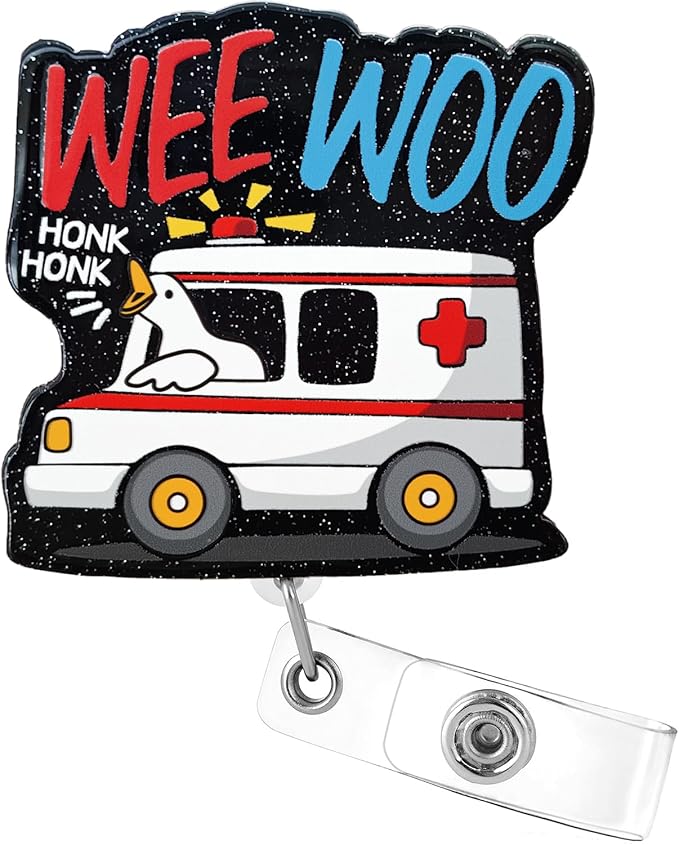 Aoryalps Wee WOO Retractable Badge Reel Holder Retractable by Unknown