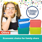 Olivo Index Card Holder Box 3x5 Flash Note Card Holder Storage File Box - Image 7