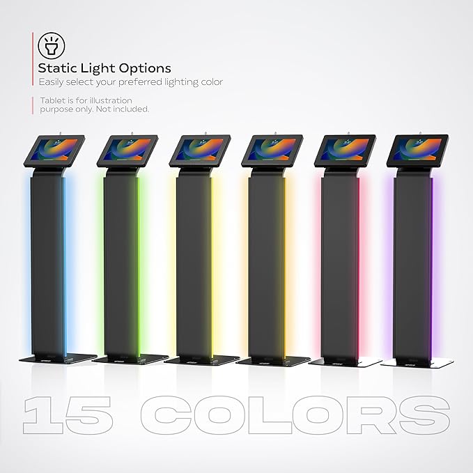 Kiosk Floor Stand with Led Lights - Image 2