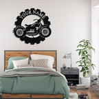 Custom Dirt Bike Metal Signs Personalized Motorcycle Name Sign Custom Garage - Image 8