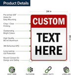 Custom Sign, Custom Sign for Business, Indoor/Outdoor use. 24x30 Inches - Image 6