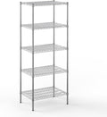 Regal Altair 21" Deep x 30" Wide x 74" Height Wire Shelving Kit | 5-Tier | NSF by Regal+Altair