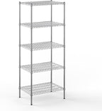 Regal Altair 21" Deep x 30" Wide x 74" Height Wire Shelving Kit | 5-Tier | NSF by Regal+Altair