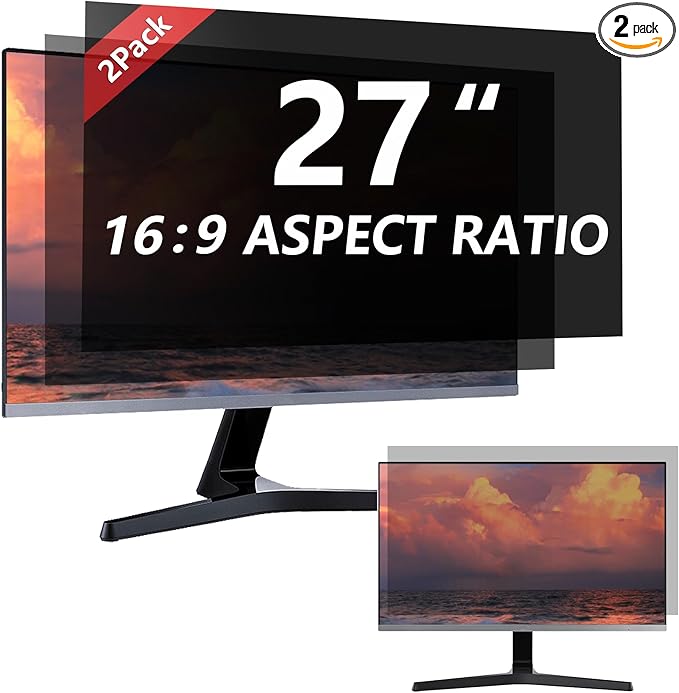 27 Inch Computer Monitor Privacy Screen by Halloive