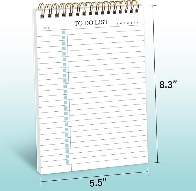 KAICN To Do List Notepad, Undated Daily Planner Notepad - Image 3