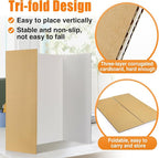8 PCS Trifold Poster Board- Extra Large 48" x 36" Tri Fold Display Board Hard & - Image 4