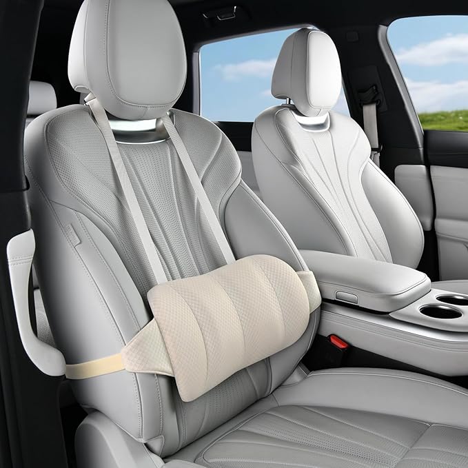 KAYI Lumbar Support Pillow for Car, Memory Foam Lumbar Pillow by KAYI