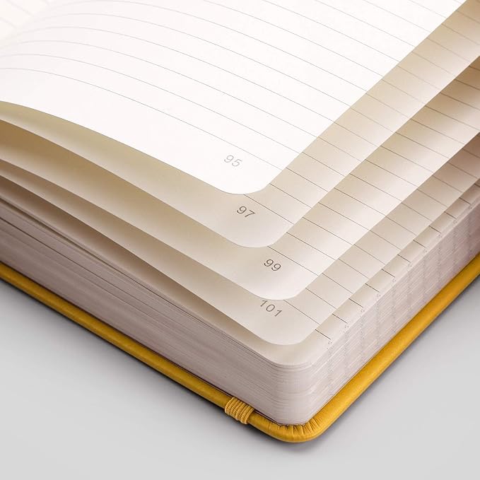 EMSHOI College Ruled Notebook 120gsm Thick Lined Journal - Image 4