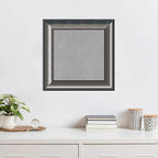 Amanti Art Silver Framed Magnetic Board 22x22 Small Vision Board - Image 5
