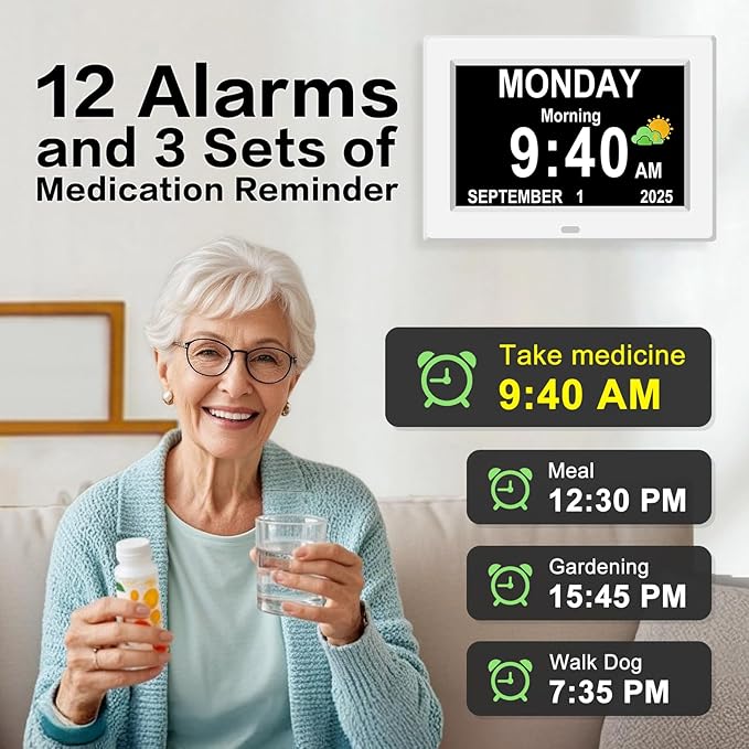 11'' Large Display Digital Clock - Image 4