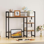 Snughome Desk Shelf, 31.9" Desktop Organizer Shelf, Desk Hutch - Image 2