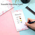 8.5x11 Weekly Planner Notepad Undated To Do List Note pad 52 Weekly Desk Wall - Image 8