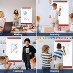 TSJ OFFICE Rolling Whiteboard Standing - Image 7