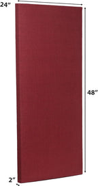ATS Acoustics Sound Absorbing Acoustic Panel 24" x 48" x 2" Beveled Edge - Image 3