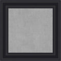 Amanti Art Black Framed Magnetic Board 16x16 X-Small Vision Board by AmantiArt