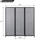 Strongbird Room Partition, Office Divider, Portable Commercial Screen Dividers - Image 4