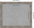 Amanti Art Silver Framed Magnetic Board 19x23 Small Vision Board - Image 3