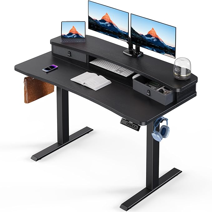 HUANUO 48″ x 24″ Electric Standing Desk by HUANUO