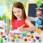 Animal Erasers for Kids 50 Pack Kid's Eraser Bulk Pull Apart Erasers 3D Puzzle - Image 8