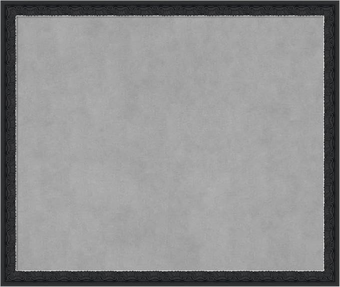 Amanti Art Black Framed Magnetic Board 22x26 Medium Vision Board by AmantiArt