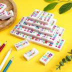 Dunzoom 100 Pcs Inspirational Pencil Erasers Bulk - Image 4