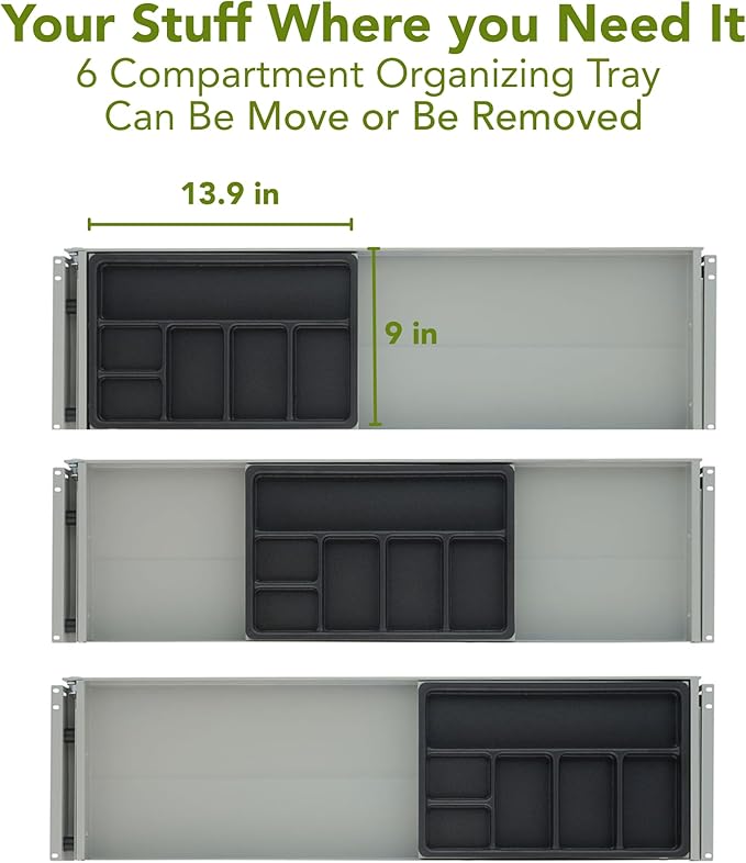 PERFECT POSTURE Under Desk Storage Drawer - Image 6
