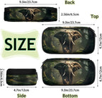 Pardick 3D Elephant Pencil Case，Big Capacity Pencil Pouch Coin Pouch Stationery - Image 4