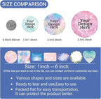 50-1000 Custom Stickers for Business Logo-Customized Personalized Labels - Image 2