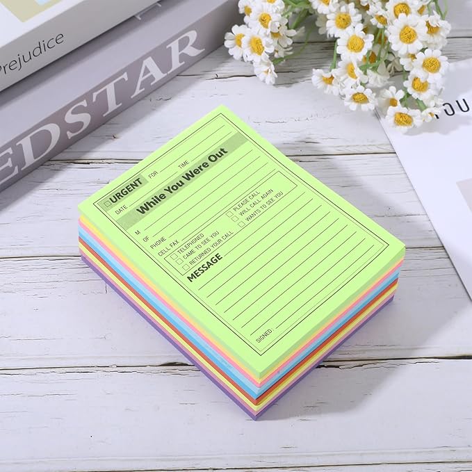 9 Pieces Phone Message Pads for Office Sticky Notes, While You were Out Message - Image 7