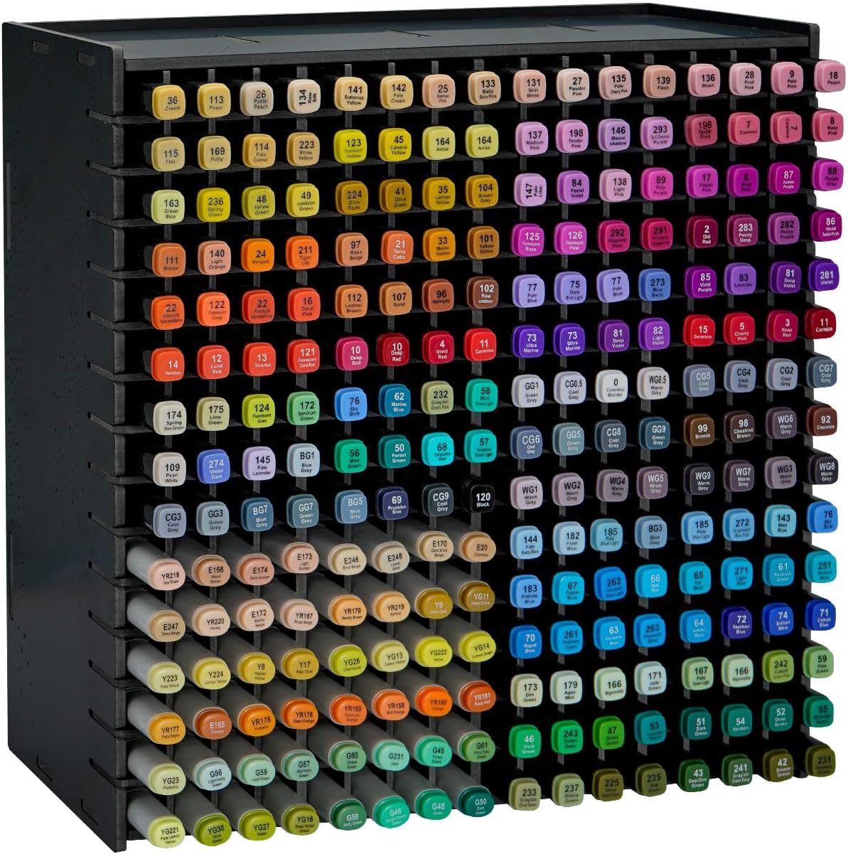 sanfurney marker pen organizer holder for 240 markers, main product view